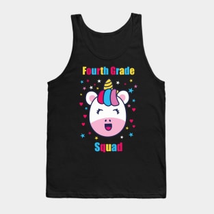 Fourth Grade Squad Tank Top